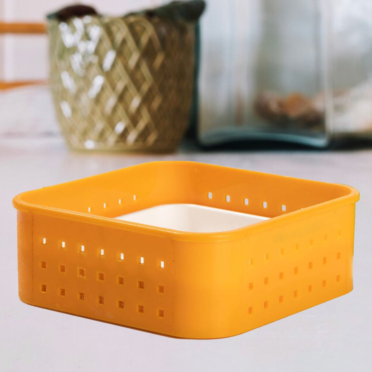 Square Shape Paneer Maker with Lid, Tofu & Sprouts Mould