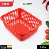 Plastic 1 Pc Kitchen Small Size Dish Rack Drainer Vegetables and Fruits (29x22CM)