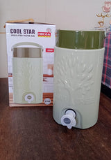 Insulated Water Jug with Tap (2000ml): Leakproof, Travel Cooler