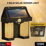 Outdoor Solar Wall Lamp Waterproof High Quality Induction Garden Night Lamp 1 Pc