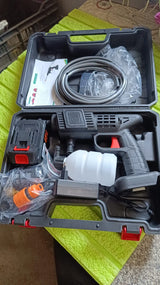 48V Portable Car Pressure Washer Kit with Rechargeable Battery