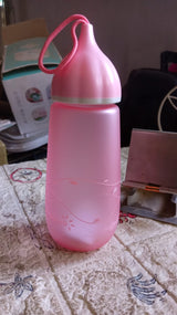 Unique Shape Premium Plastic water bottle With Dori  (1 Pc / 550 ML)
