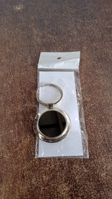 Premium Round Shape Metal Keychain (1 Pc)