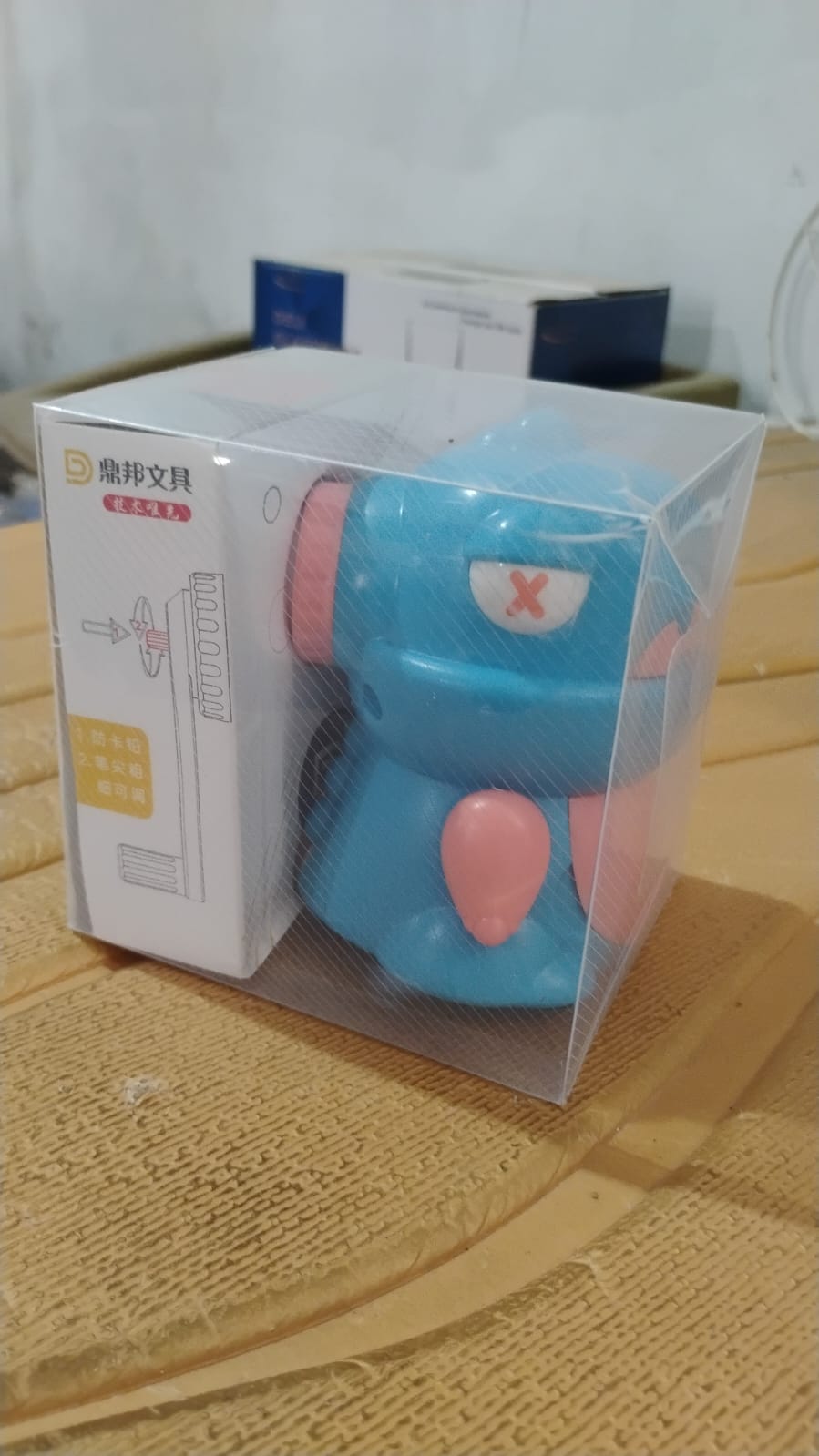 Sharpener for Pencil with Removable Tray Hardiness Steel Cutter, Kids Teddy Shaped Pencil Sharpener Machine, Birthday Return Gift Stationary Gifts