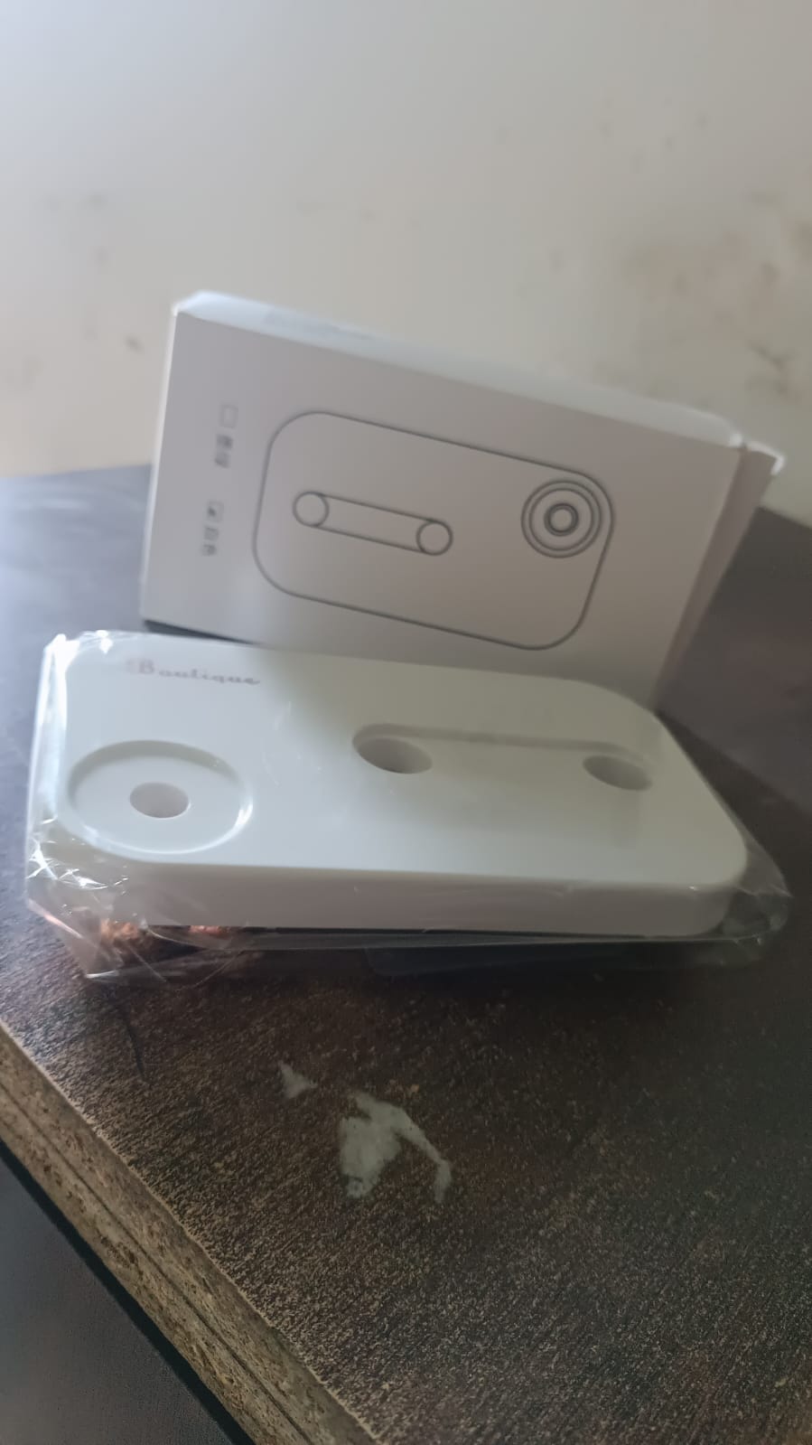 plastic hair dryer wall mount