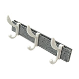 Wall Mounted Coat Hanger Rack – 6 Hooks for Clothes, Jackets & Hats