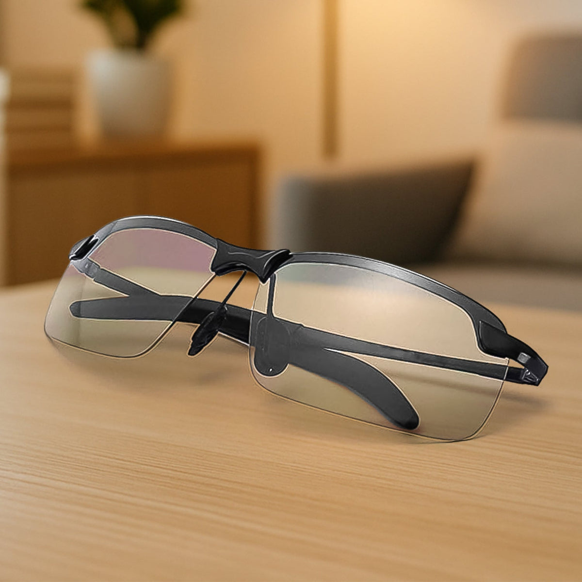 Lightweight Rimless Sports Sunglasses for Outdoor Activities