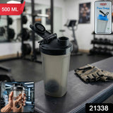 500 ML Plastic Prime Gym Shaker Bottle (1 Pc)