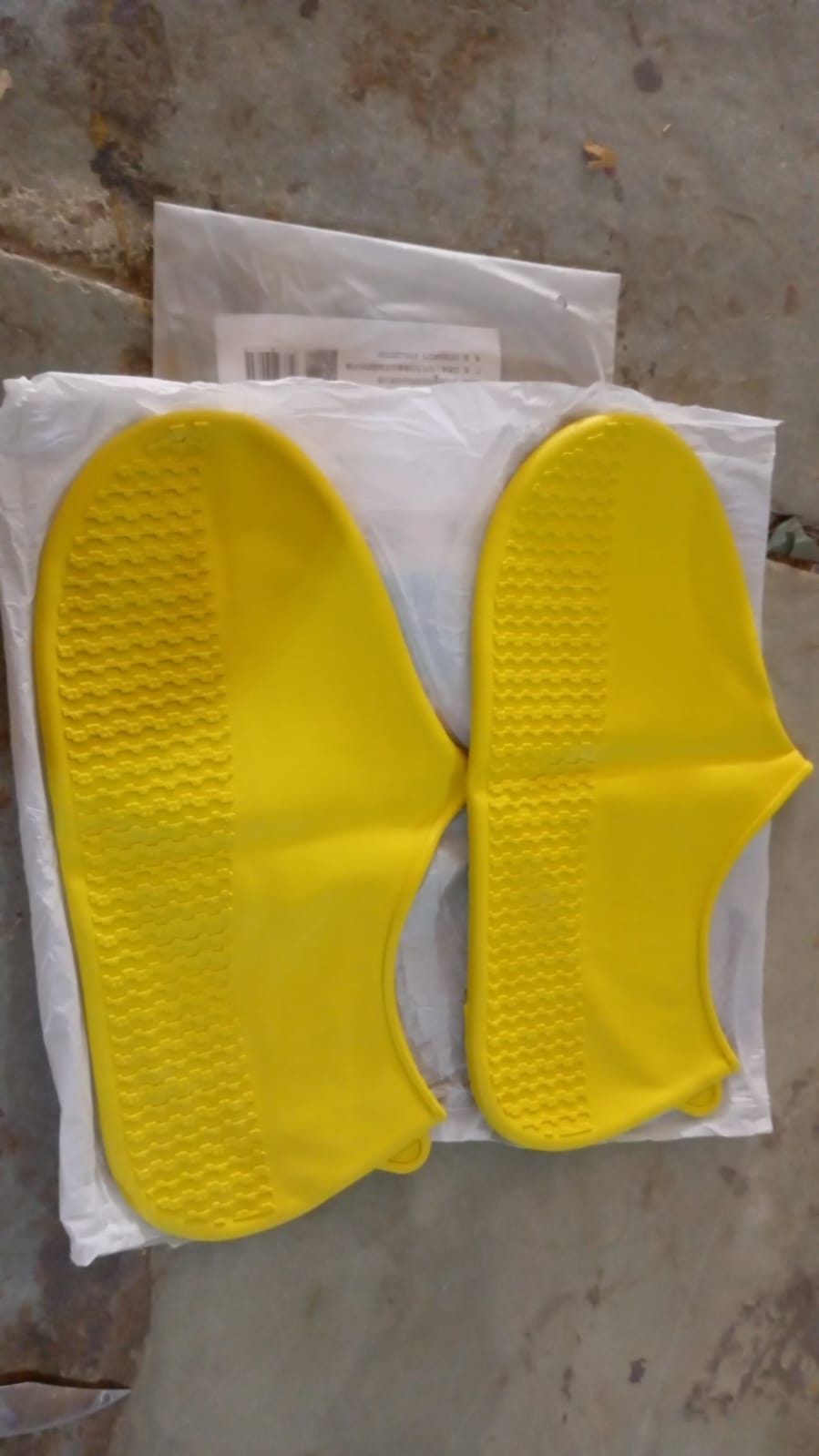 Non Slip Silicone Rain Reusable Waterproof Foldable Boot Shoe Cover XL 1 Pair Mix
