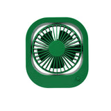 Portable USB Fan Rechargeable 2-Speed 180° Rotating Quiet Personal Fan