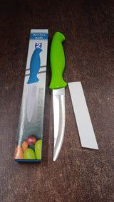 Heavy-Duty Stainless Steel Kitchen Knife with Ergonomic Handle (1 Pc)