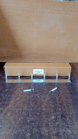 Stainless Steel Wall Mounted Coat 6 Hook Rack (32x3 / 1Pc)