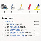 Oddy Self-Adhesive Label Sheets – A4 Full-Sheet Labels (100 Sheet)