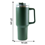 Extra Large Insulated Travel Mug, Tumbler (1200ML - 1 Pc / Mix Color)