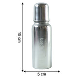 Travel friendly baby feeding bottle