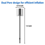 Stainless Steel Ball Pump Needle Pin Adapter (1 Pc)