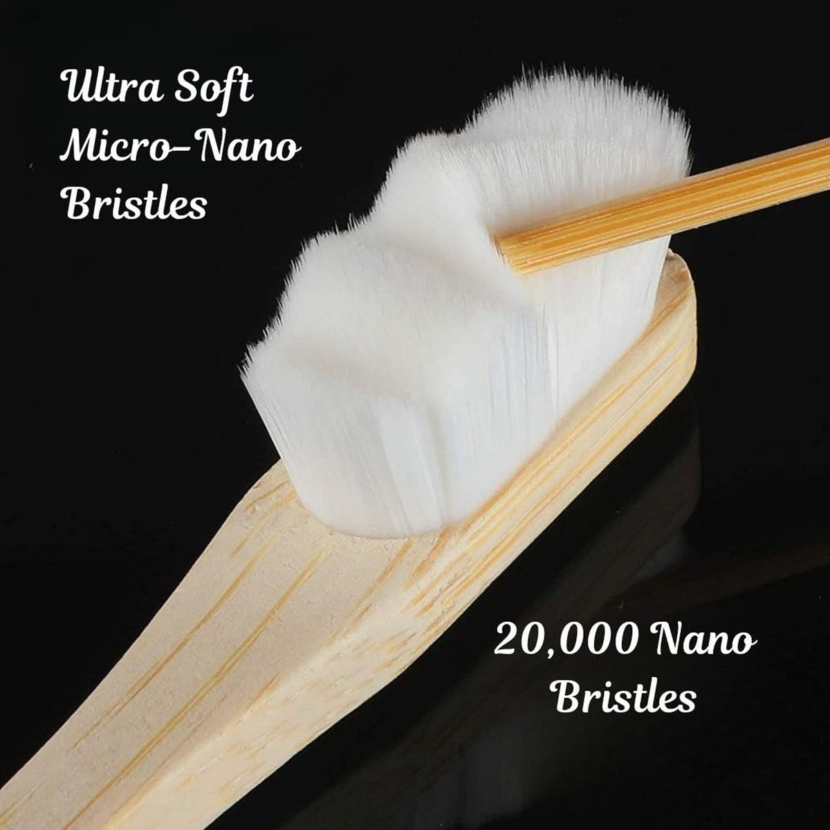 sustainable bamboo toothbrush brush