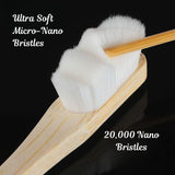 sustainable bamboo toothbrush brush