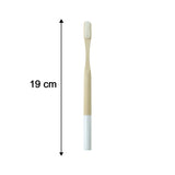 Biodegradable Bamboo Toothbrush Soft Bristle (1 Pc / Mix Color)
