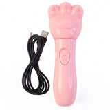 Cute Bear Shape Electric Hand Massager for Relaxation Itching Relief