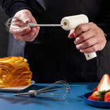 Cordless Electric Whisk & Egg Beater - (1 Pc)
