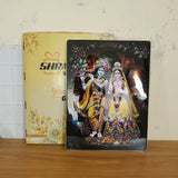 Premium Radha Krishna Decorative Wall Frame (1 Pc, 60x45 Cm)