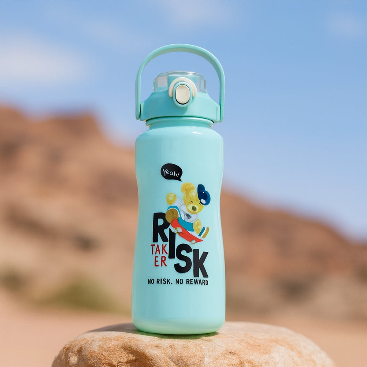 Risk Taker Printed Water Bottle 2000ml + 900ml + 300ml - (3 Pc / Set)
