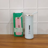 Leak Proof Glass Water Bottle (1 Pc)
