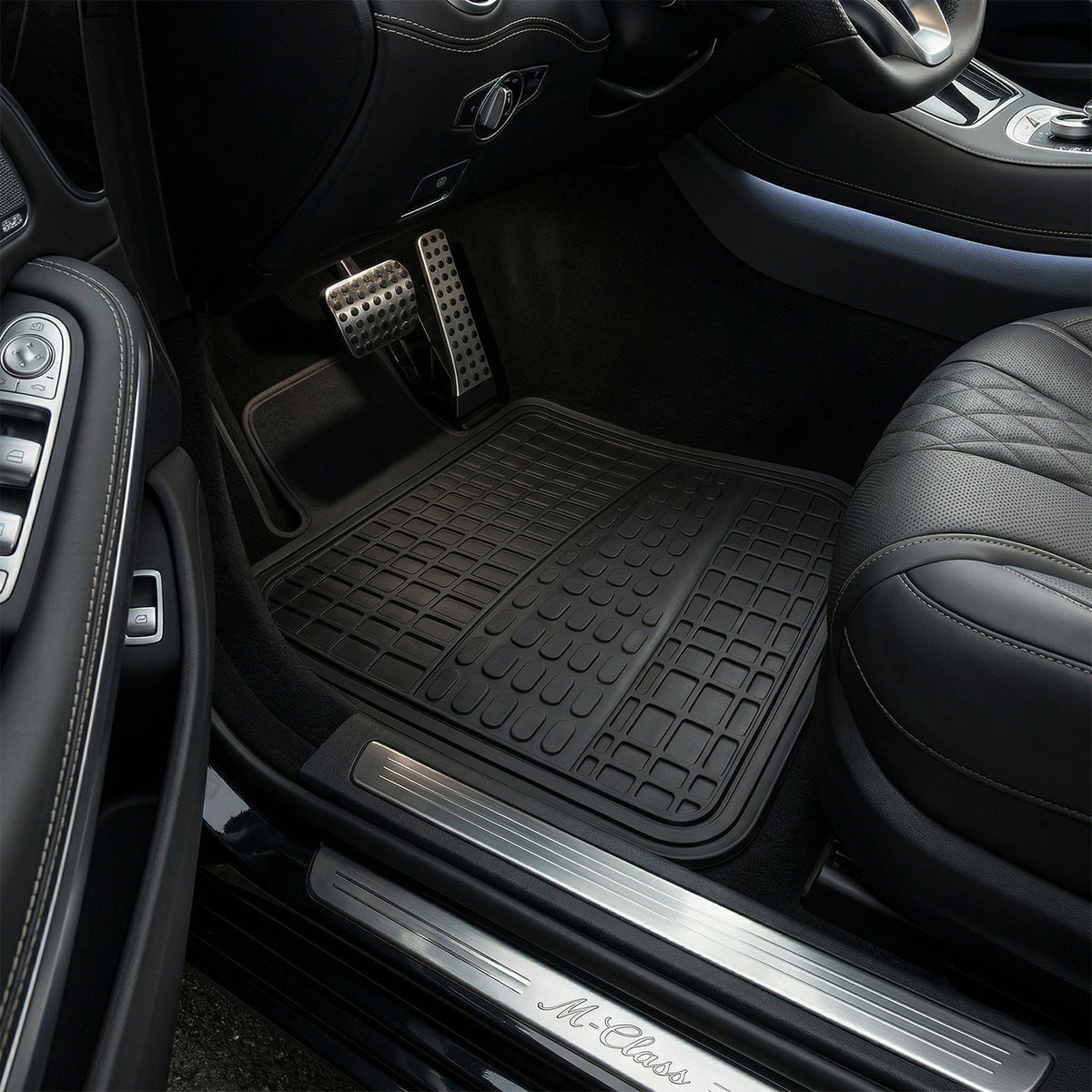 Premium Heavy Duty Car Floor Mat Set (4 Pc)