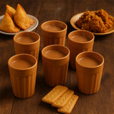 Konvex Traditional Chai Cups (125 ML / 6 Pc)