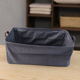 Foldable Cloth Storage Organizer Bag With Handles (Approx 46x27Cm\1Pc)