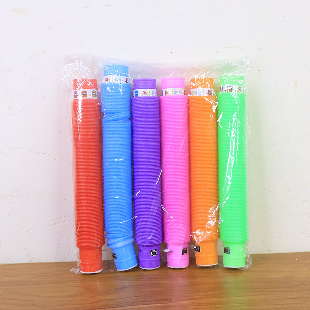 LED Glow Pop Tube Fidget Toy (Mix Color / 1 Pc)