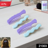 Stylish comb design hair pins pack