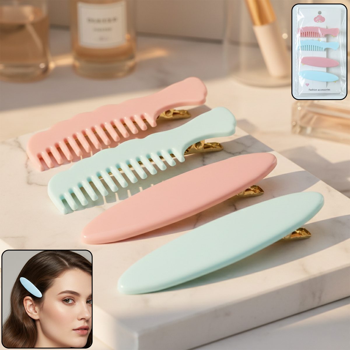 Hair Clip Set