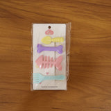 Cute Cartoon Shape Hair Clips (4 Pc)