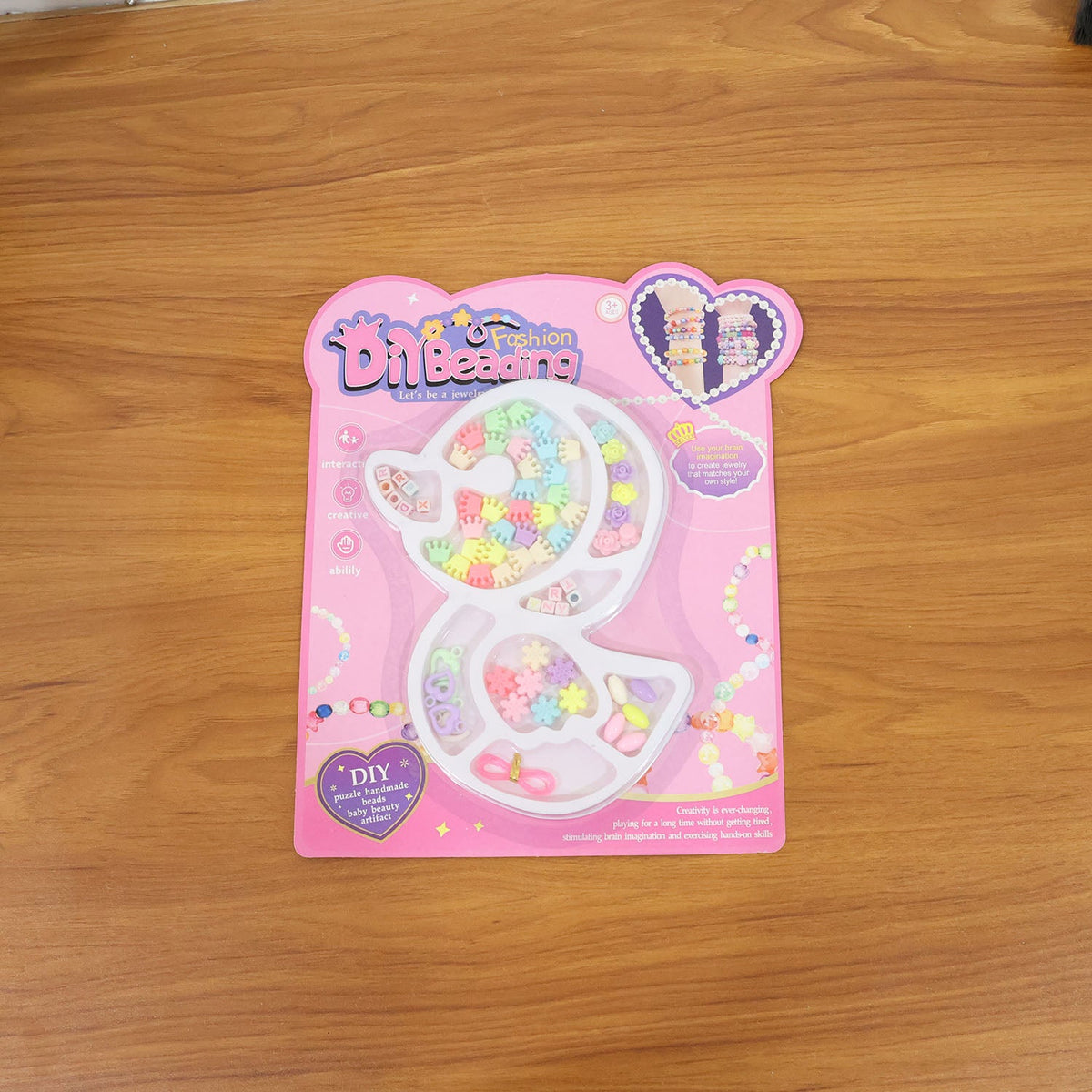 DIY Fashion Beading Jewellery Making Kit (1 Set)