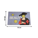  non slip door mat with modern design