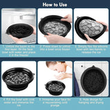 skin tightening ice facial bowl