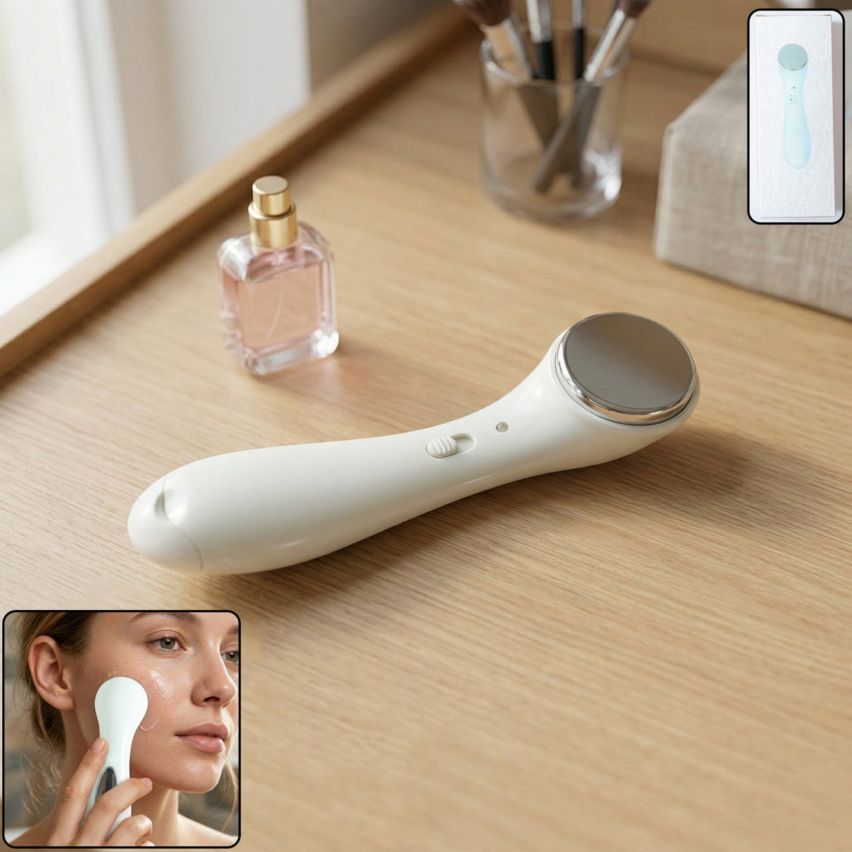 Portable Facial Massager Device (1 Pc)