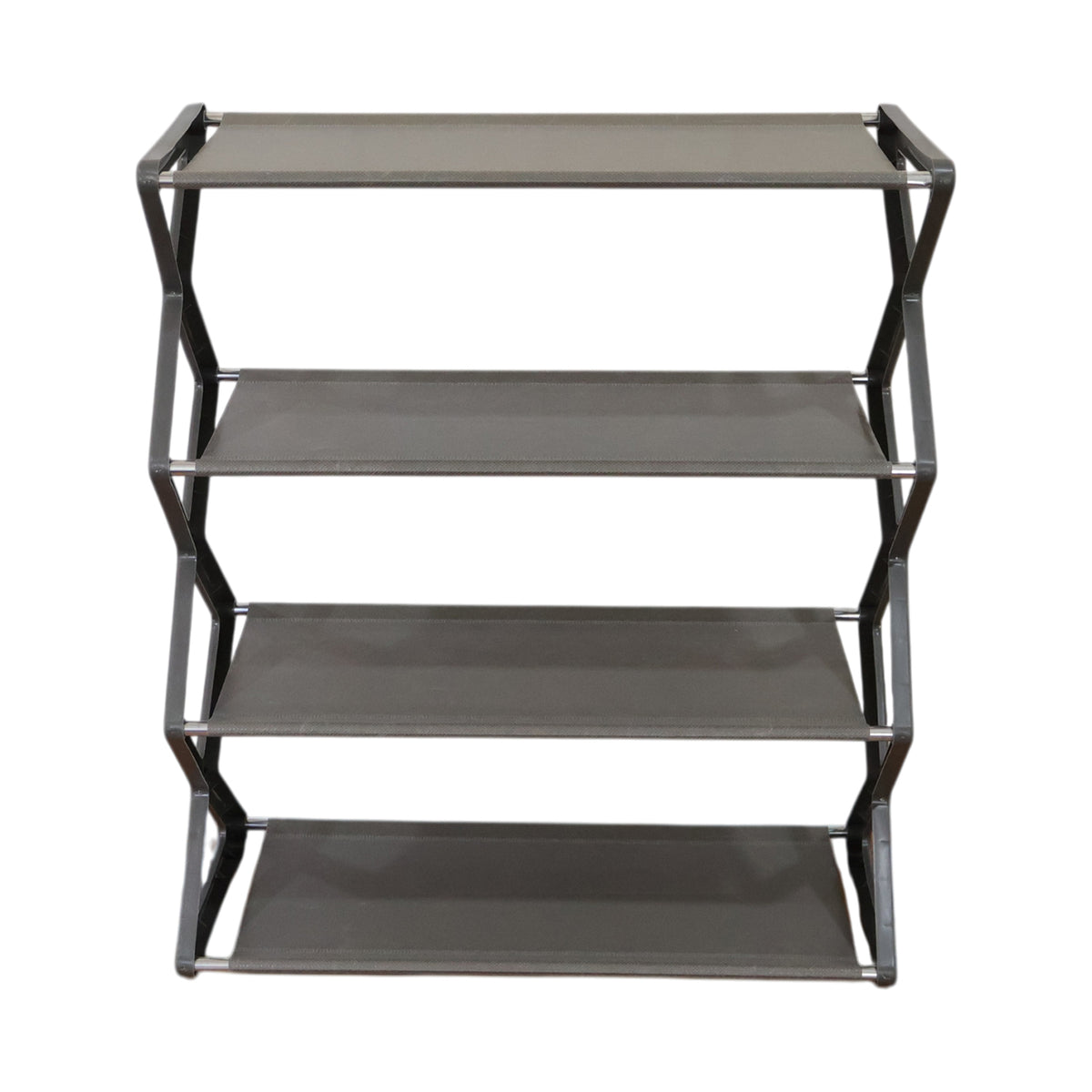 4 Layer Foldable Shoe Rack Organizer (1 Pc)