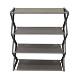 4 Layer Foldable Shoe Rack Organizer (1 Pc)