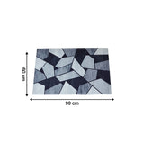 decorative geometric floor mat for home