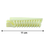2 In 1 Foldable Hair Comb with Brush (1 Pc)