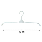 collapsible plastic clothes hanger