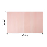 Transparent Plastic Fridge Mat 45 x 29 cm (4 Pc)