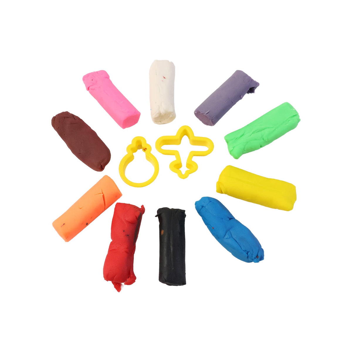 Modelling dough with cutters