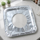 Aluminium Gas Stove Protector Covers (10 Pc, 23x23 cm)