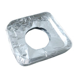 Aluminium Gas Stove Protector Covers (10 Pc, 23x23 cm)