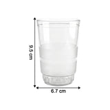 Transparent Janta Drinking Glass Set (300ml, 6 Pc Set)