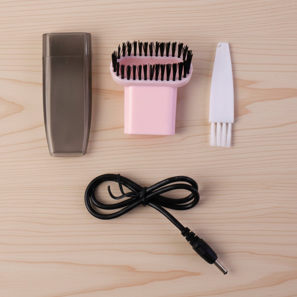 2 in 1 Mini Vacuum Cleaner with Brush Attachment (1 pc)